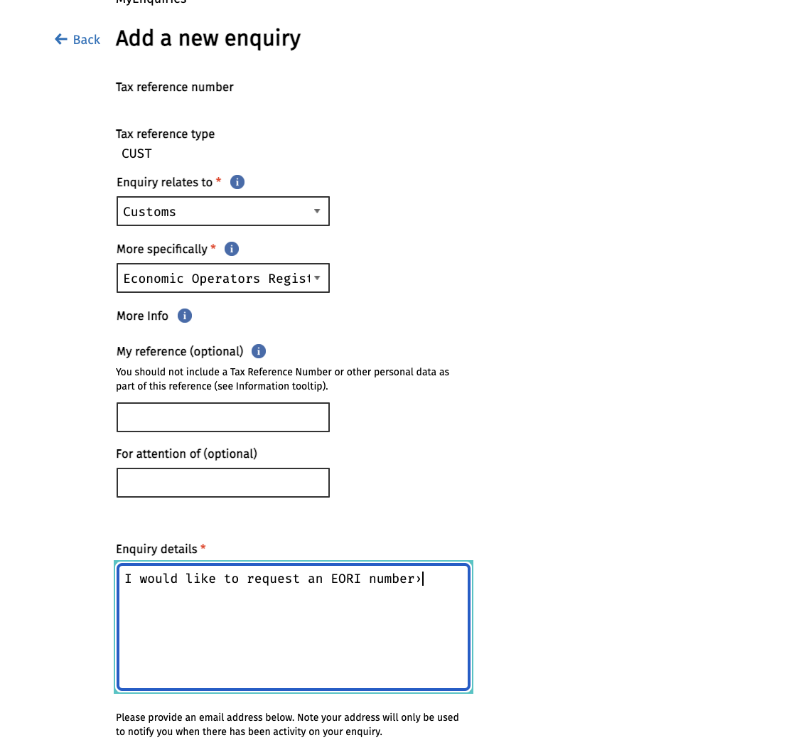 Customs Declaration Process Customs Declaration Ireland